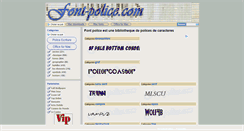 Desktop Screenshot of font-police.com